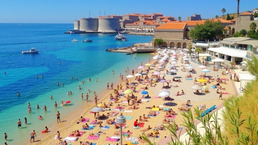 Vista del entorno de Mali Dubrovnik, Croacia, Croacia