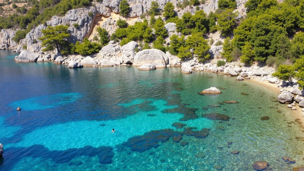 Vista del entorno de Malo Zaraće, Croacia, Hvar