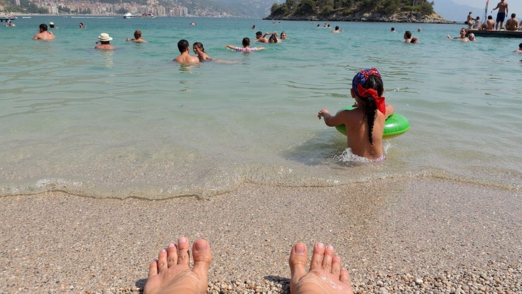 Manastır Halk Plajı (Marmaris, Turquía) — foto 5