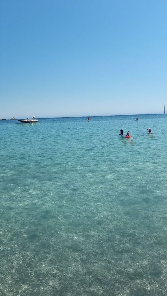 Panorámica completa de Marina Vizza, playa de Porto-Vecchio