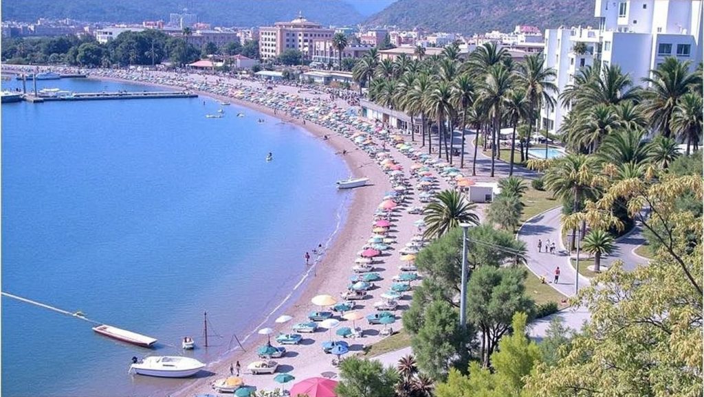 Línea de costa en Merkez Sahil, ?