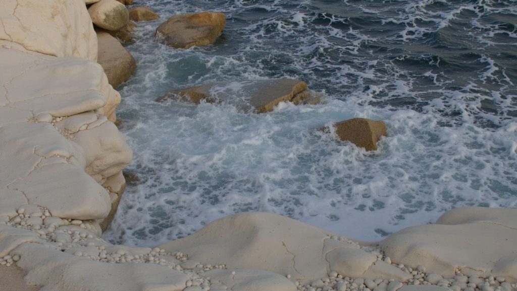 Agua y arena en Minas Beach, ?