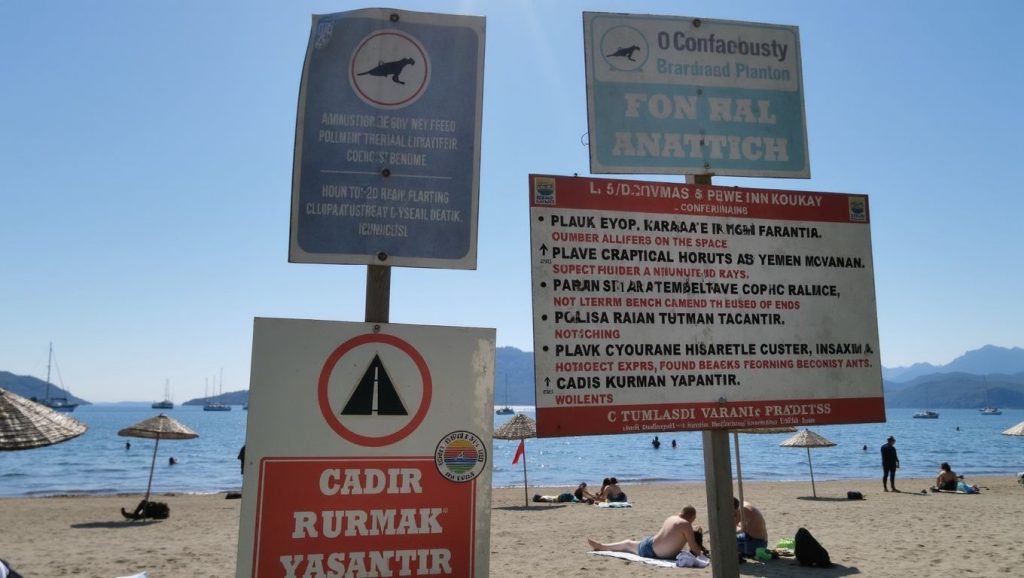 Mor Plaj (Marmaris, Turquía) — foto 3