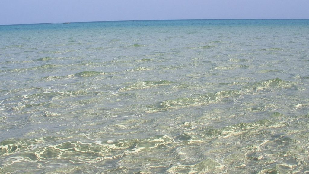Orilla tranquila de Mouttes Beach, playa de ?