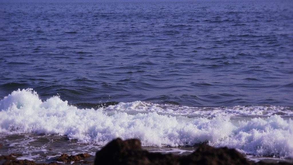 Arena y orilla en Nissaki beach, ?, Chipre