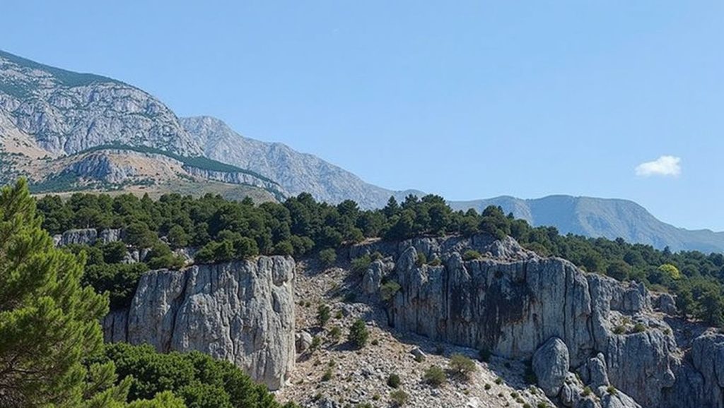 Playa Nudist beach desde la arena, Trstenik, Croacia