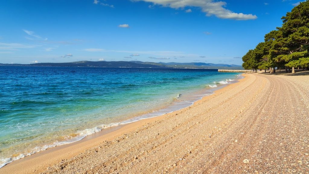Vista general de Nudist beach FKK, Croacia