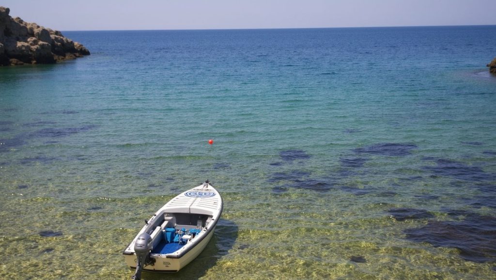 Camino de acceso a Nudistička plaža Bar, Bar, Montenegro