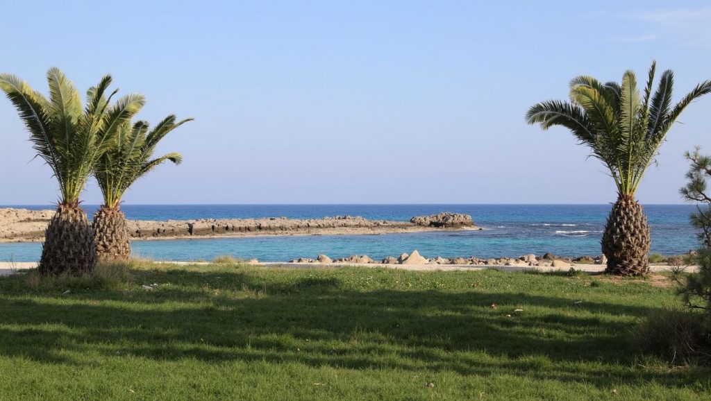 Acceso a Orphani Beach desde el aparcamiento, ?