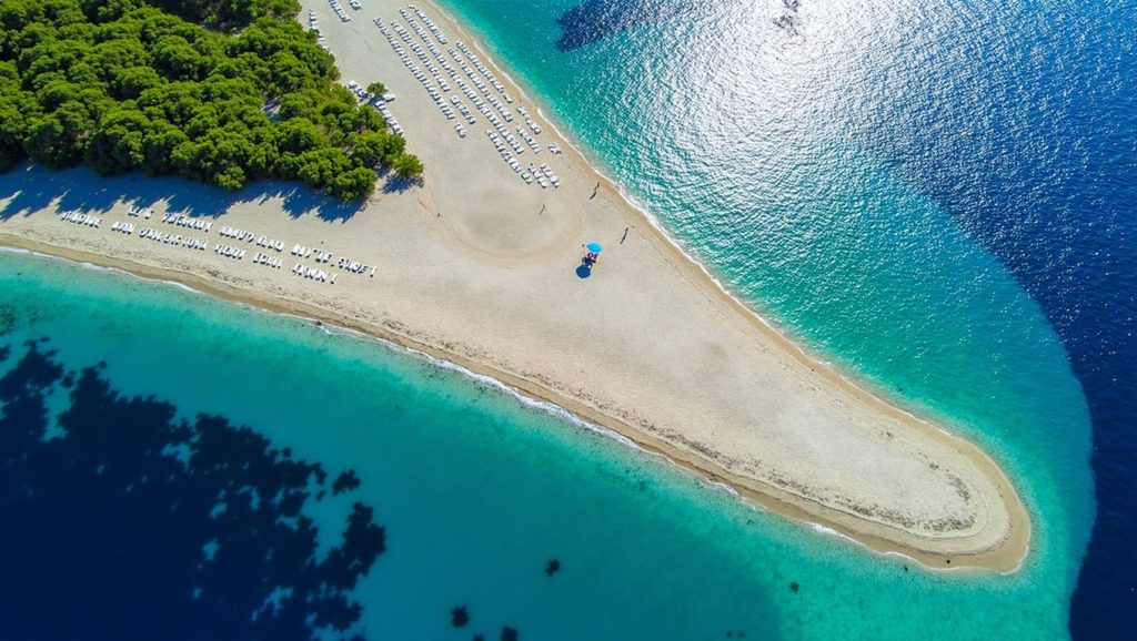 Horizonte desde Papranica, Croacia, Croacia