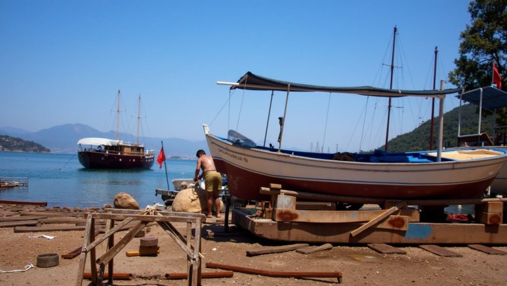 Paralia Agios Sergios (Marmaris, Turquía) — foto 4