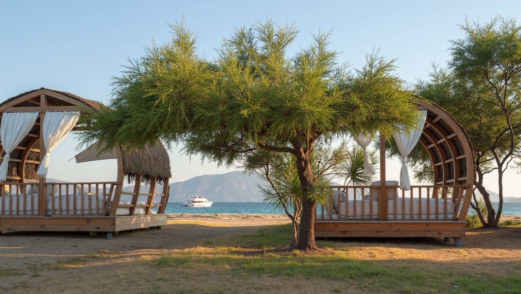 parlementerler sitesi sahili (Bodrum, Turquía) — foto 3
