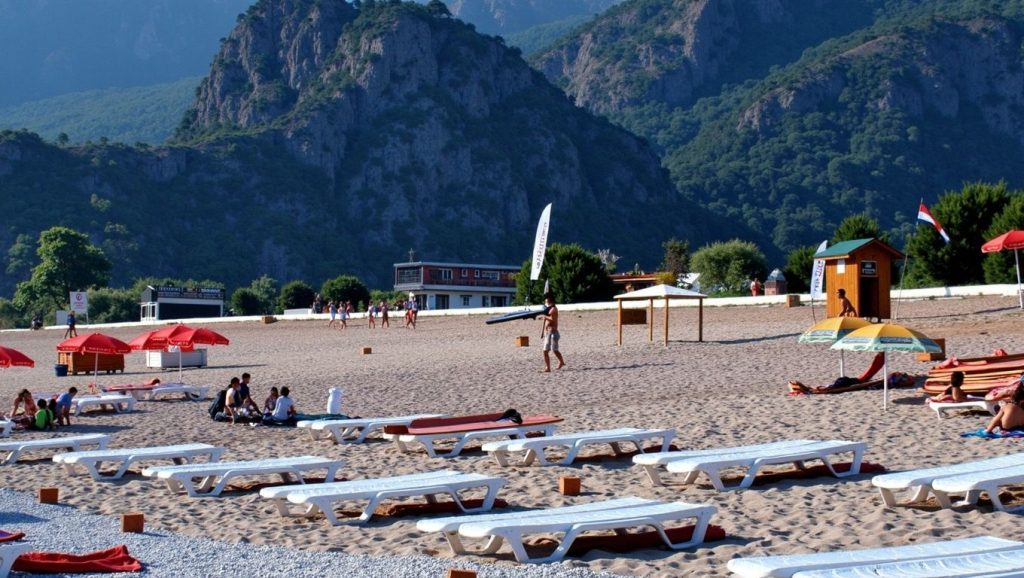 parlementerler sitesi sahili (Bodrum, Turquía) — foto 6