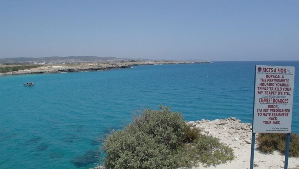 Amplio horizonte marino en Pente Litharka Beach, ?