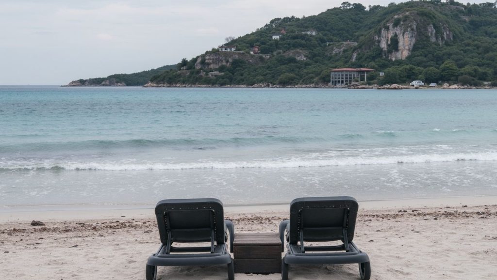 Petite Plage de Cala Rossa (Porto-Vecchio, Córcega)