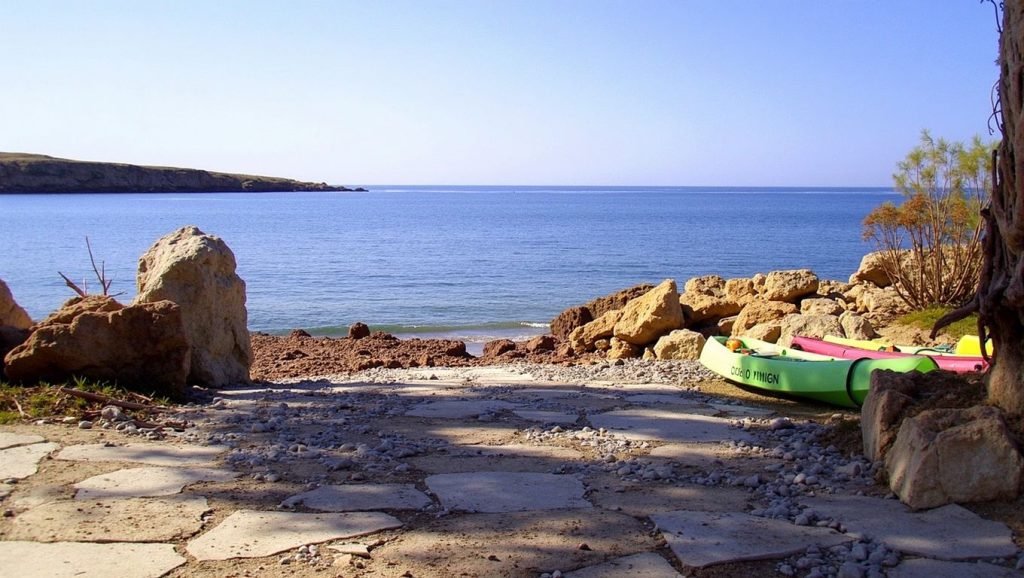 Playa Petra tou Romiou desde la arena, ?, Chipre