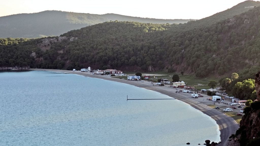 Vista general de Pizana, Budva