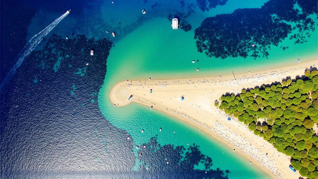 Playa Plaża Okrug en Croacia, Croacia
