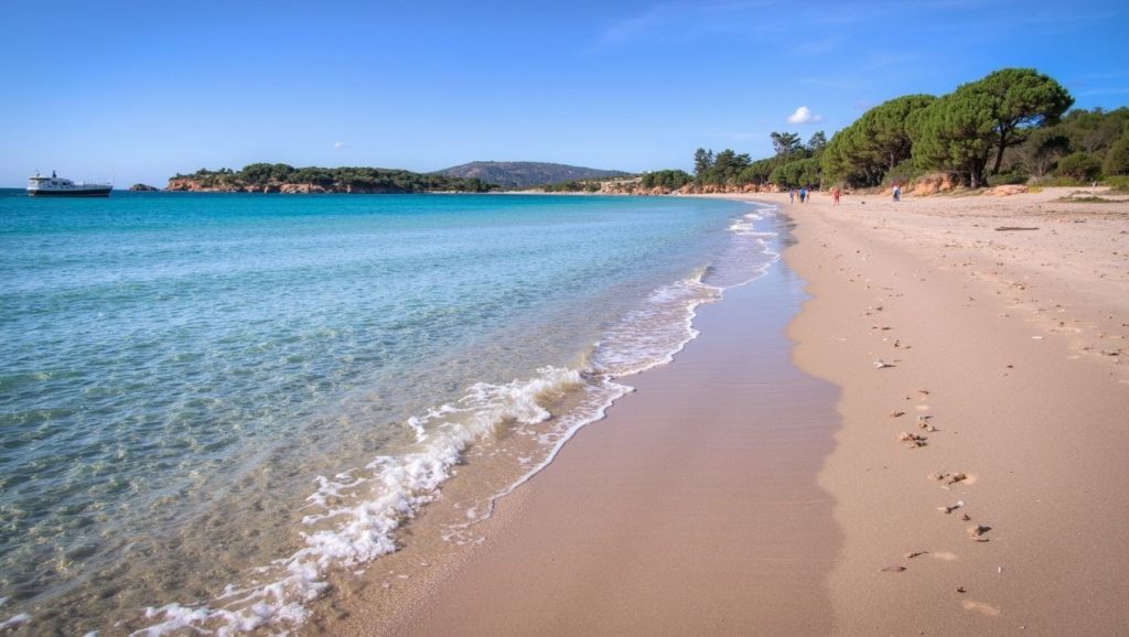 Detalle del agua en Plage d'Alistro, Cap Corse, Córcega