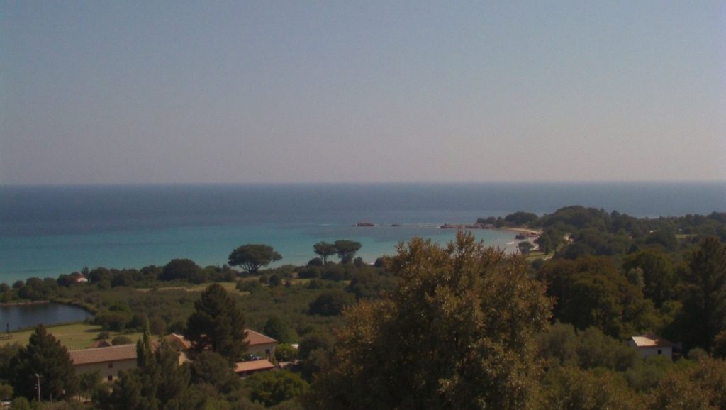 Vista general de Plage d'Arone, Porto