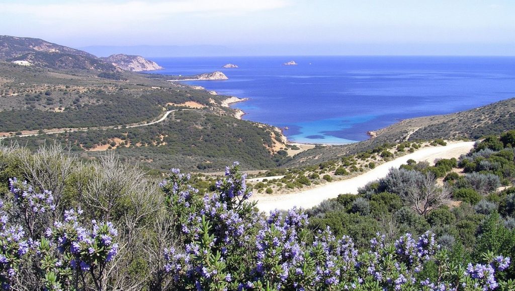 Paseo hacia Plage de Baracci, Propriano