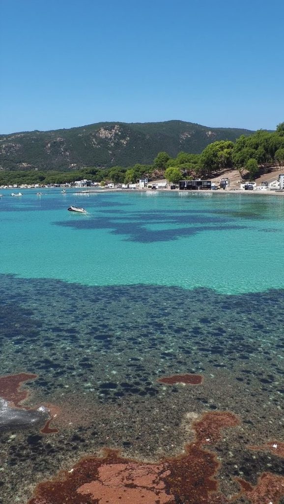 Plage de Bussaglia (Porto, Córcega)