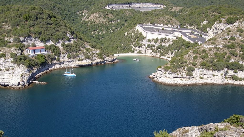 Arena fina en Plage de Canetto, Rondinara, Córcega