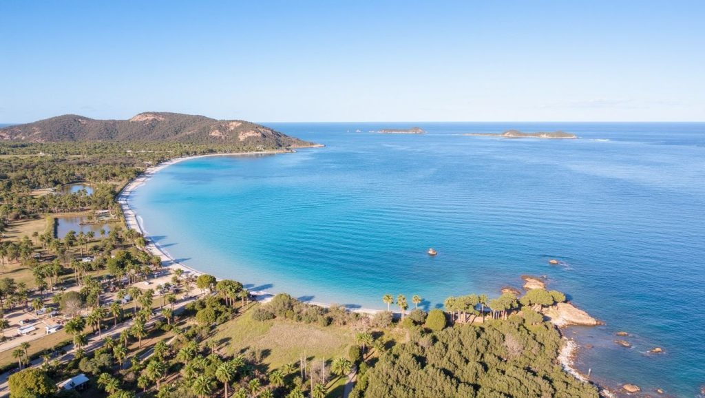 Plage de Canusellu (Propriano, Córcega)
