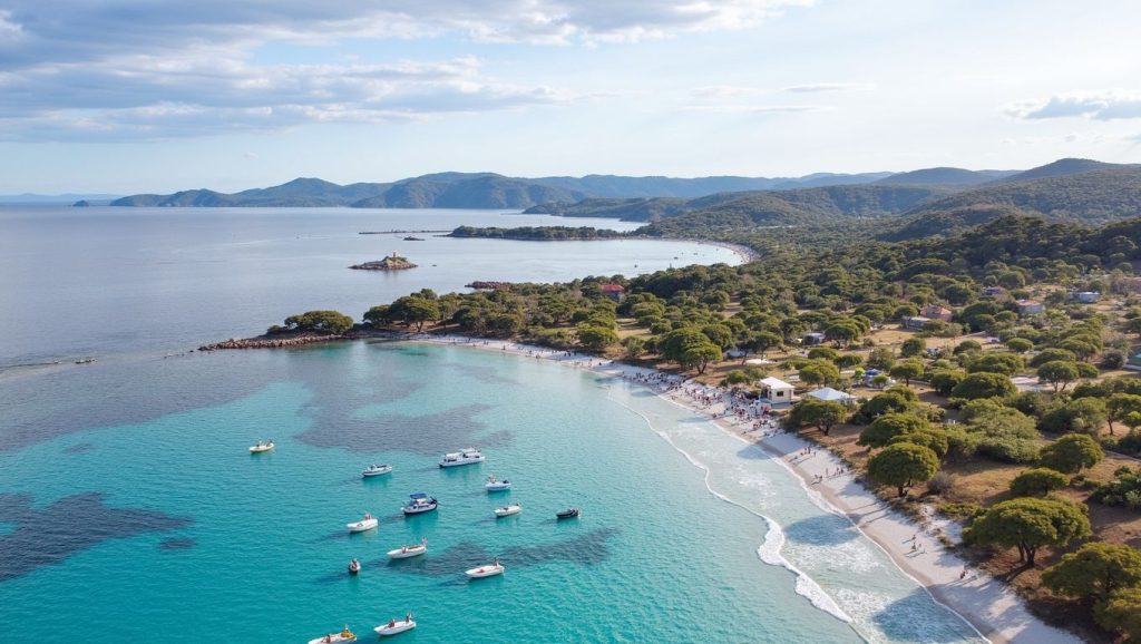 Plage de Carataggio (Tahiti Beach) (Porto-Vecchio, Córcega) — foto 3