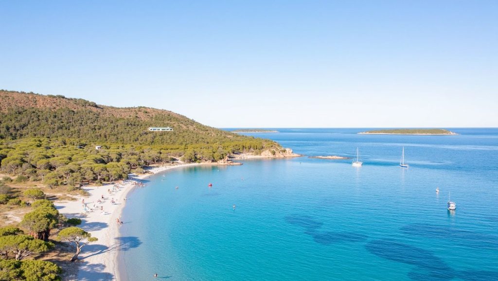 Playa de Plage de Fica / a Piaghja di l'Acquisecchi, Ajaccio, costa de Córcega
