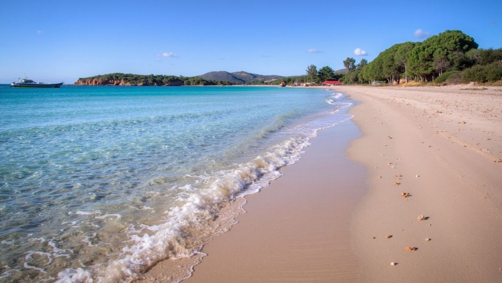 Plage de Furnellu (Propriano, Córcega)