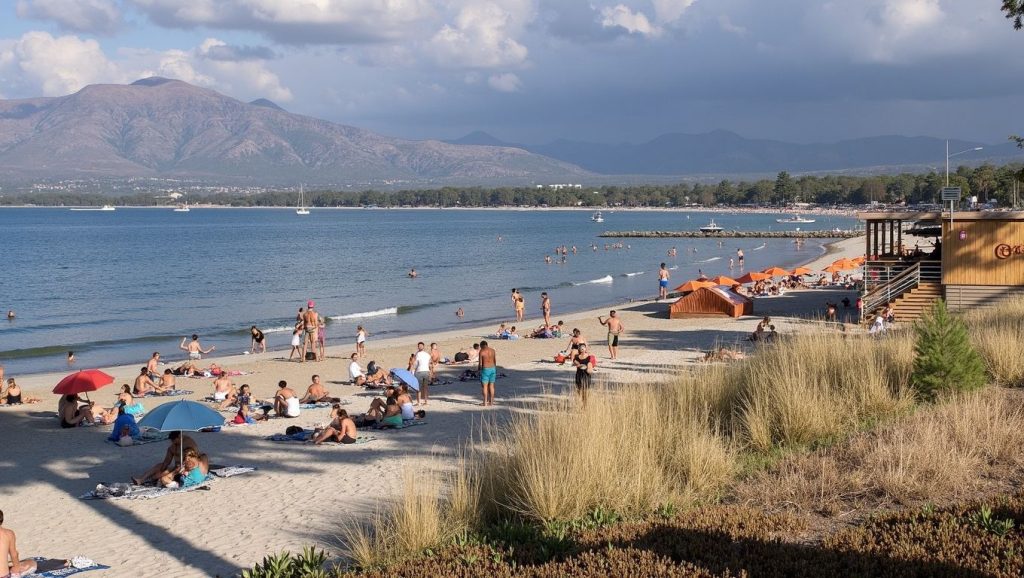 Playa Plage de îles en Cap Corse, Córcega
