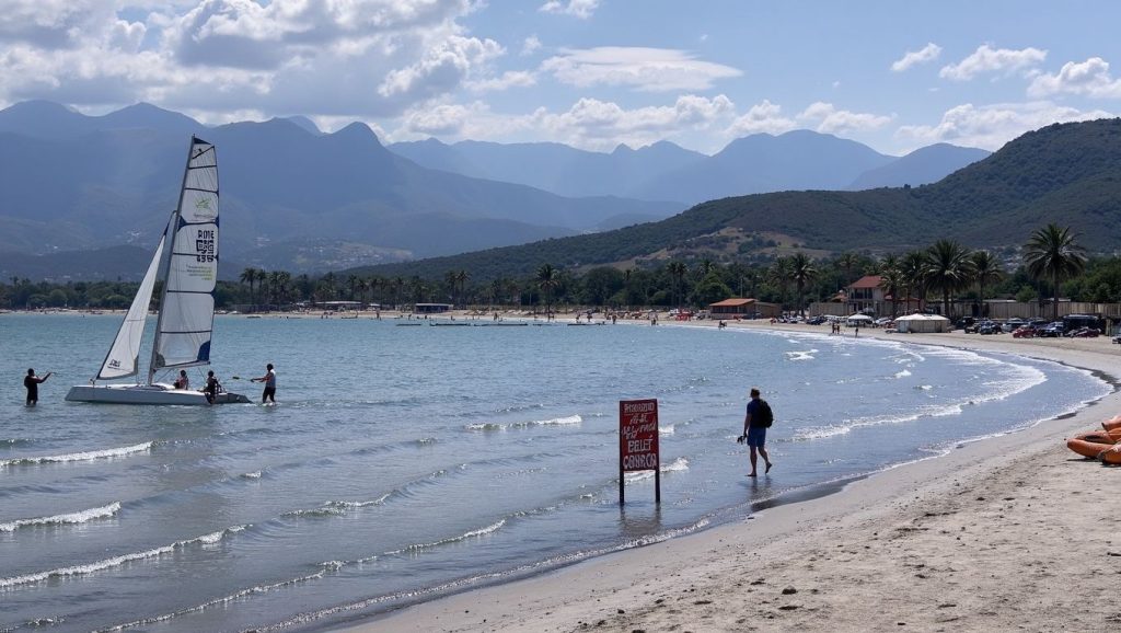 Paseo hacia Plage de îles, Cap Corse