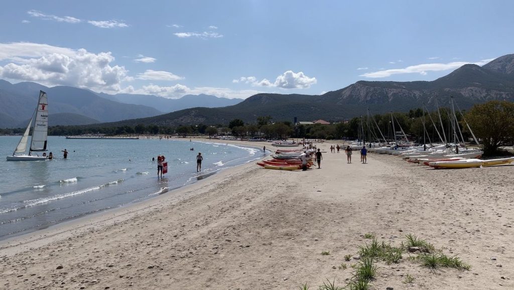 Plage de Marine de Solaro (Ajaccio, Córcega)