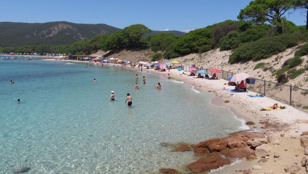 Plage de Pianicciolli (Cap Corse, Córcega)