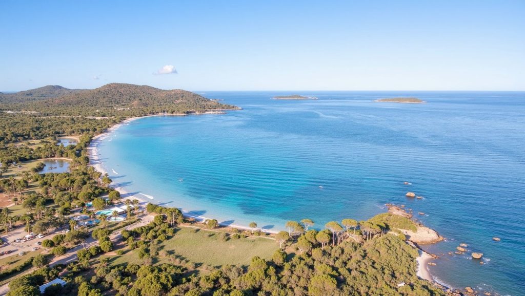 Plage de Pinareddu (Porto-Vecchio, Córcega)