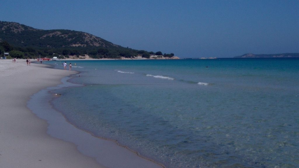 Vista de Plage de Posidonie desde la orilla, Porto-Vecchio