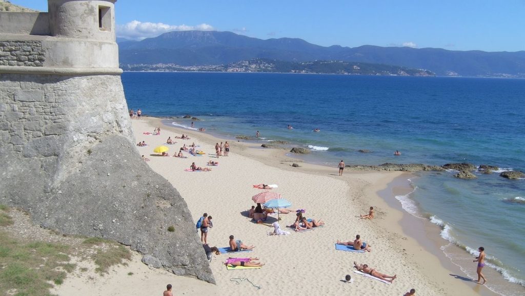 Paseo hacia Plage de Prunete, Cap Corse