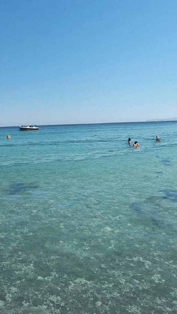 Costa de Bonifacio desde Plage de Punta di a Nava, Córcega