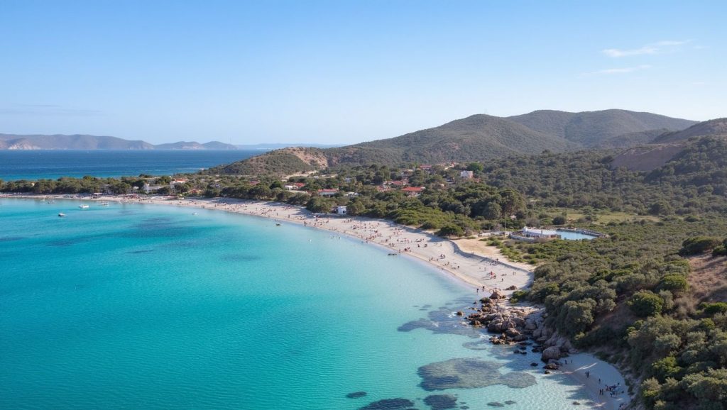 Plage de Roccapina (Propriano, Córcega)
