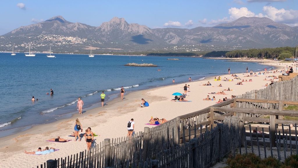Entorno de Plage de Sagone, Porto, Córcega