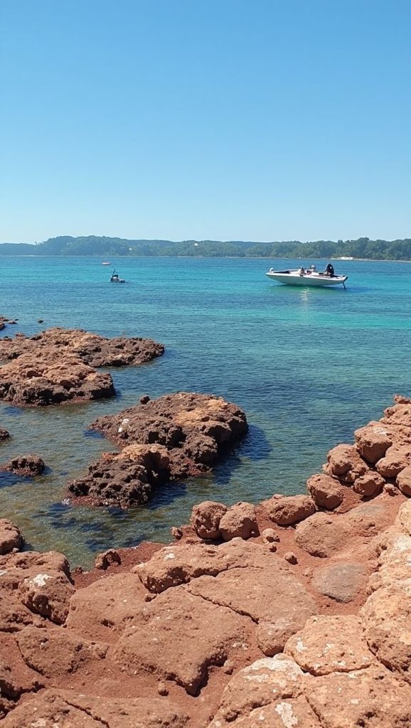 Costa de Porto desde Plage de Stagnoli, Córcega