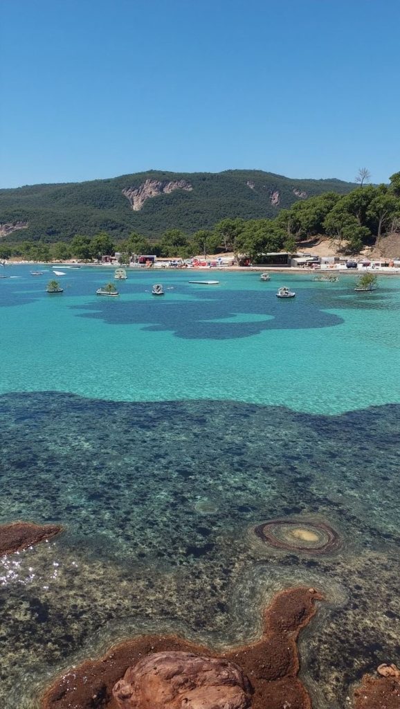 Plage de Tallone (Cap Corse, Córcega)