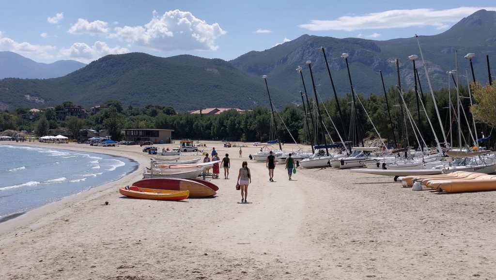 Plage de Tamarone (Cap Corse, Córcega)