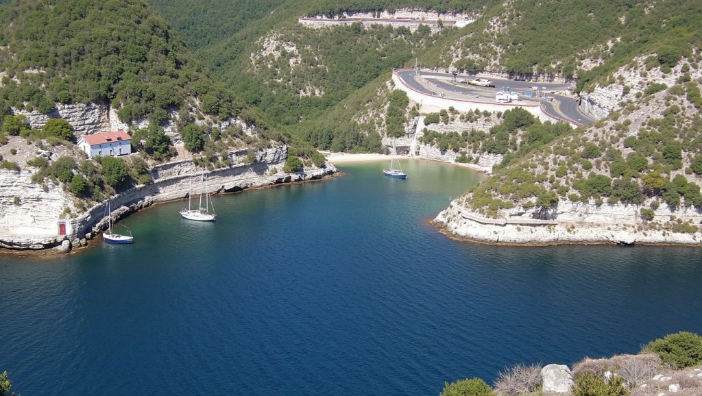 Plage de Tenutella (Propriano, Córcega)