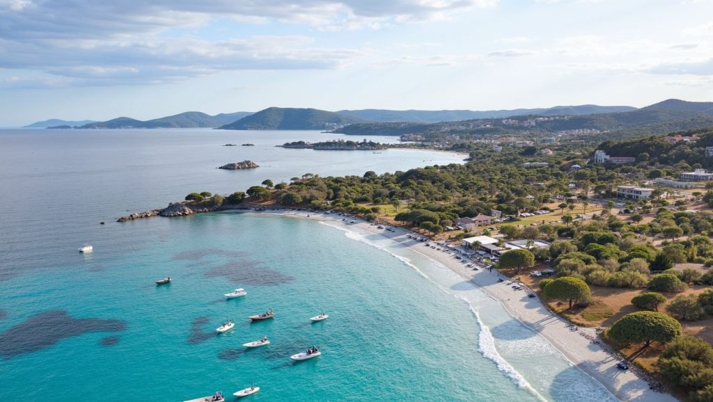 Entorno de Plage de Tenutella, Propriano, Córcega