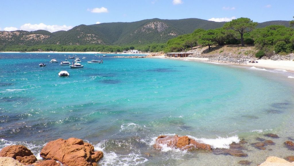 Plage de Tropica (Cap Corse, Córcega)
