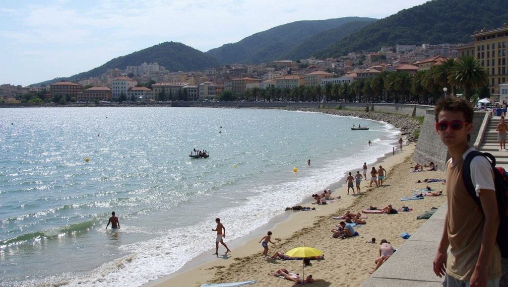 Plage d'Erbaju (Propriano, Córcega)
