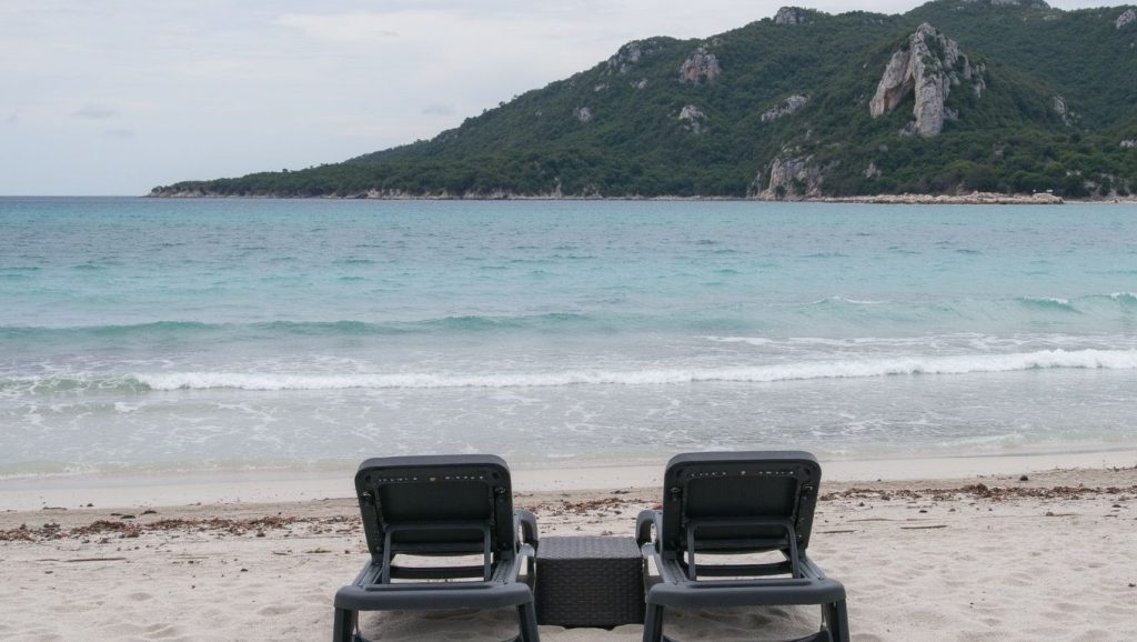 Plage d'Olzo (Bastia, Córcega)