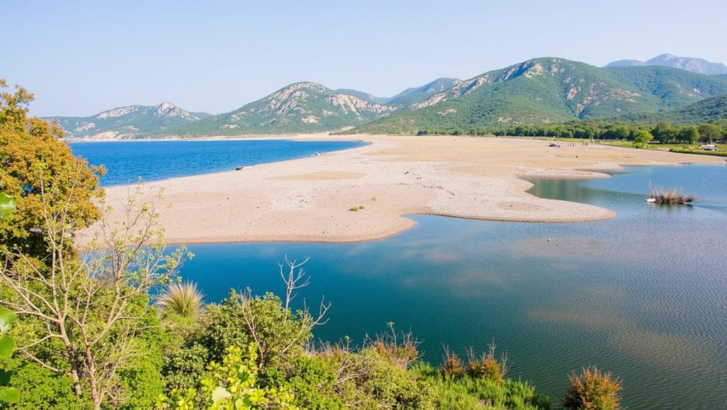 Plage du Roncu (Calvi, Córcega)